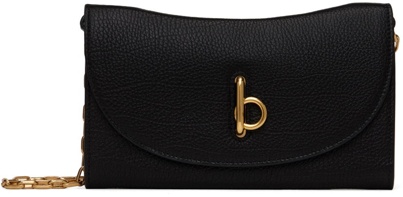 Lompakko Burberry Chain Strap Wallet Bag Musta | 8095481