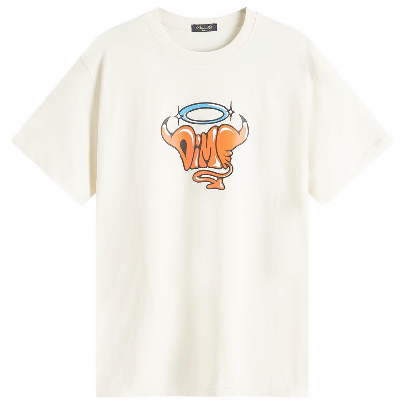 T-paita Dime Dime Purgatory T-Shirt, Size Large Valkoinen | DIME2SP2555NAT