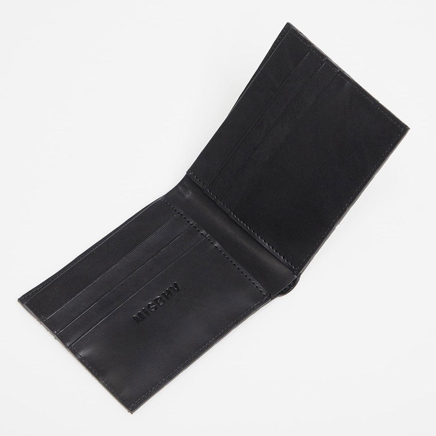 Lompakko MISBHV Embossed Monogram Bifold Wallet Musta | 3020A461, 1