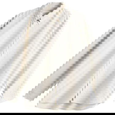 Paita Studio Nicholson Studio Nicholson Button Down Shirt, Size Large Beige | RUSKINSNM1152-KHS, 0