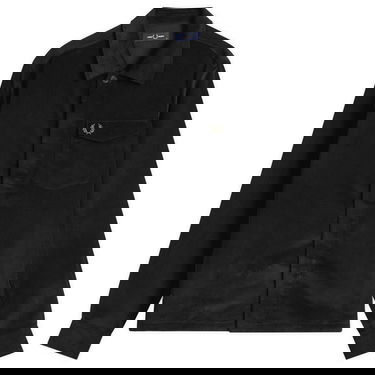 Paita Fred Perry Corduroy Overshirt, Size Large Musta | M1717-102, 0