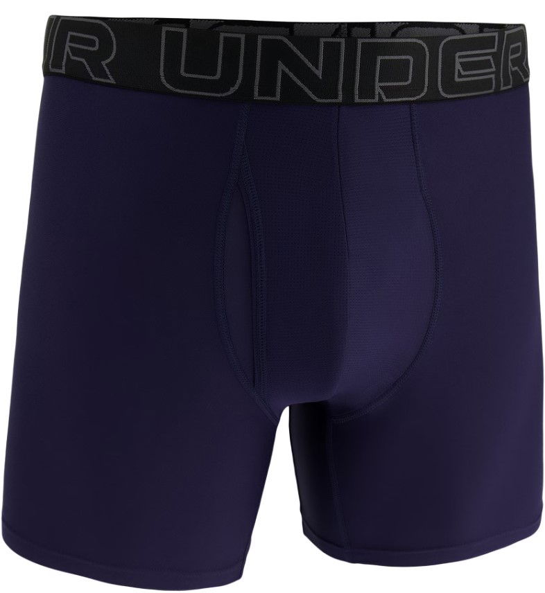 Nyrkkeilijät Under Armour Under Armour UA Performance Tech Solid 6-Inch Boxer Briefs Tummansininen | 1383849-410