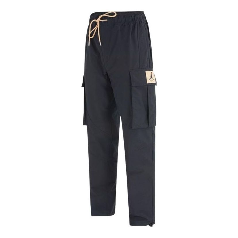 Cargo housut Jordan Jordan Flight Heritage Cargo Drawstring Pants Musta | DC7451-010