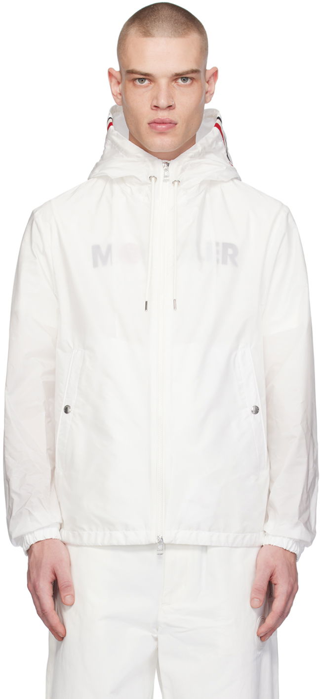 Takki Moncler Grimpeurs Jacket Valkoinen | J10911A0009054155, 0