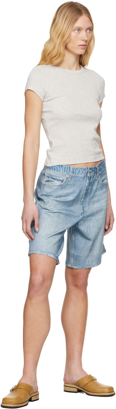 Shortsit rag & bone rag & bone Miramar Ponte McKenna Shorts Sininen | WCW25S9001PT01, 3