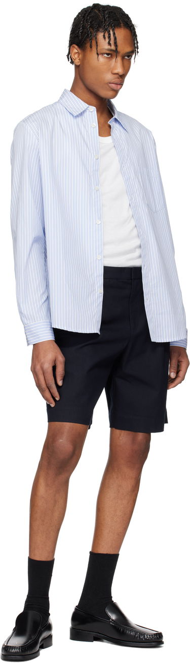 Shortsit A.P.C. A.P.C. Crew Shorts Tummansininen | COHFU-H10198, 3