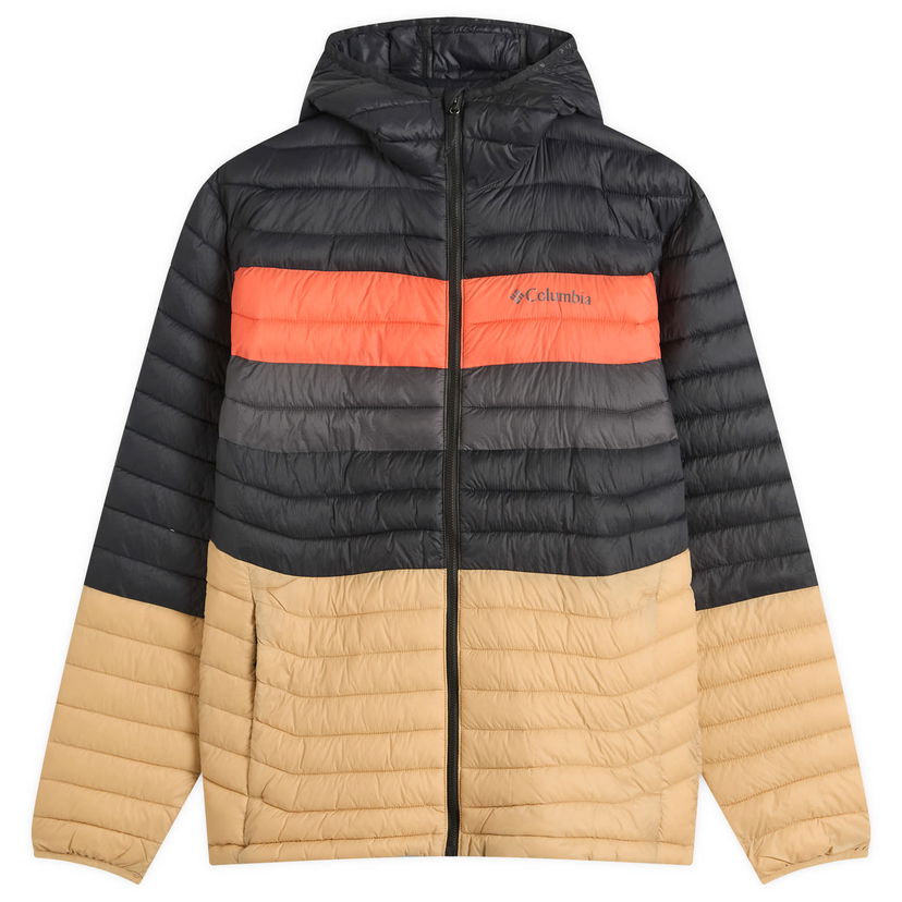 Puffer takki Columbia Powder Pass™ Hooded Jacket Monivärinen | 2134131-262