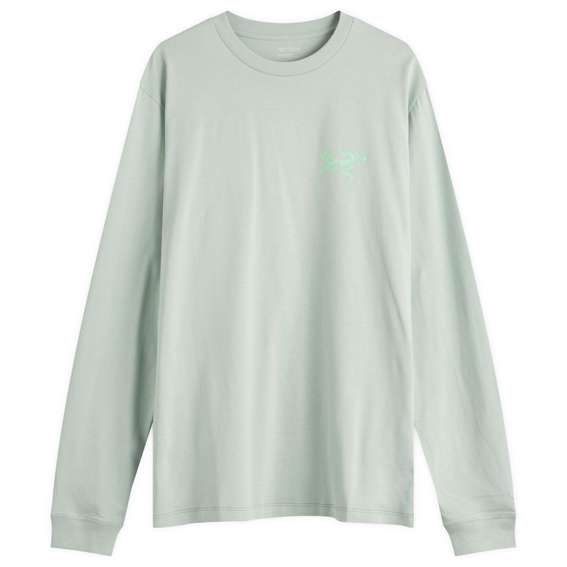 T-paita Arcteryx Kragg SL Cotton Long Sleeve T-Shirt, Size L Vihreä | X000009537-021897