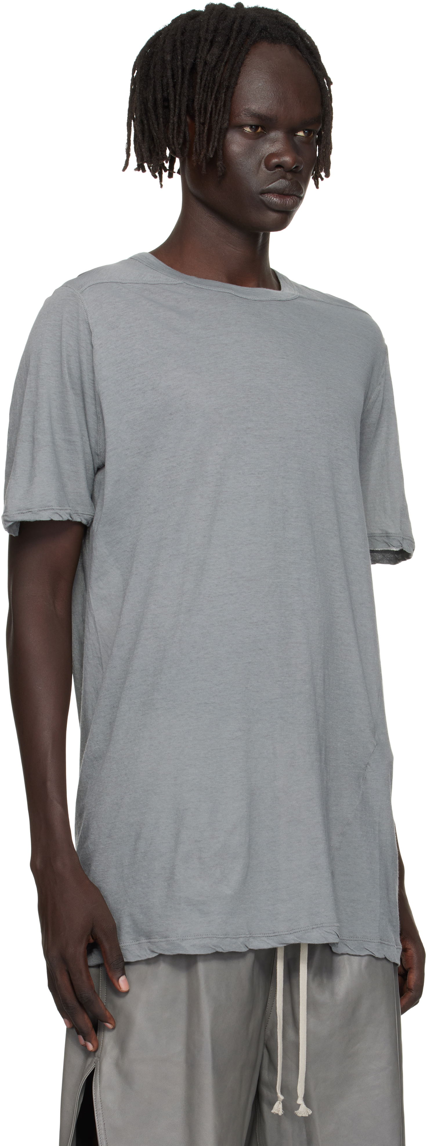 T-paita Rick Owens Rick Owens Concordians Level T-Shirt Harmaa | RU02E1264 UC, 1