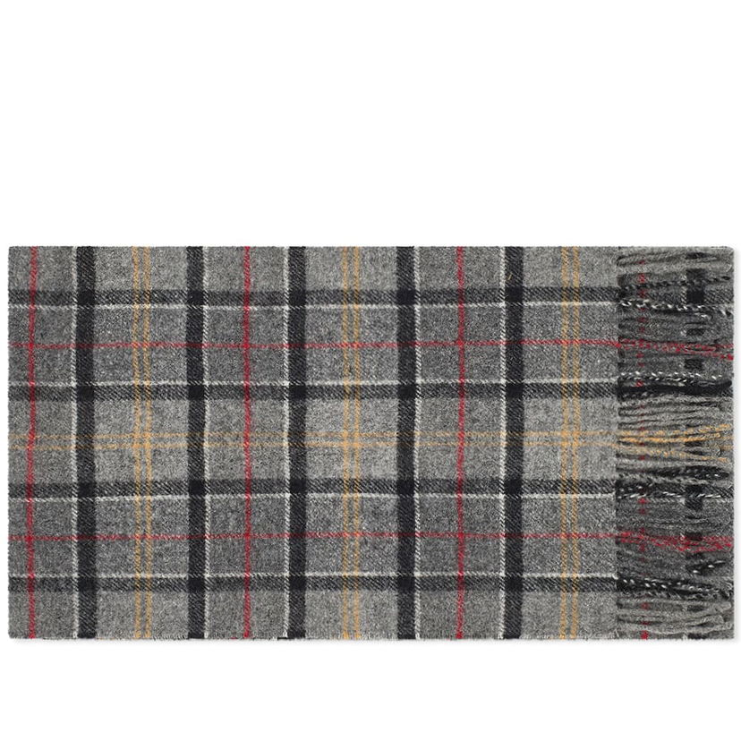 Huivi Barbour Tartan Lambswool Scarf Modern Harmaa | USC0001TN71
