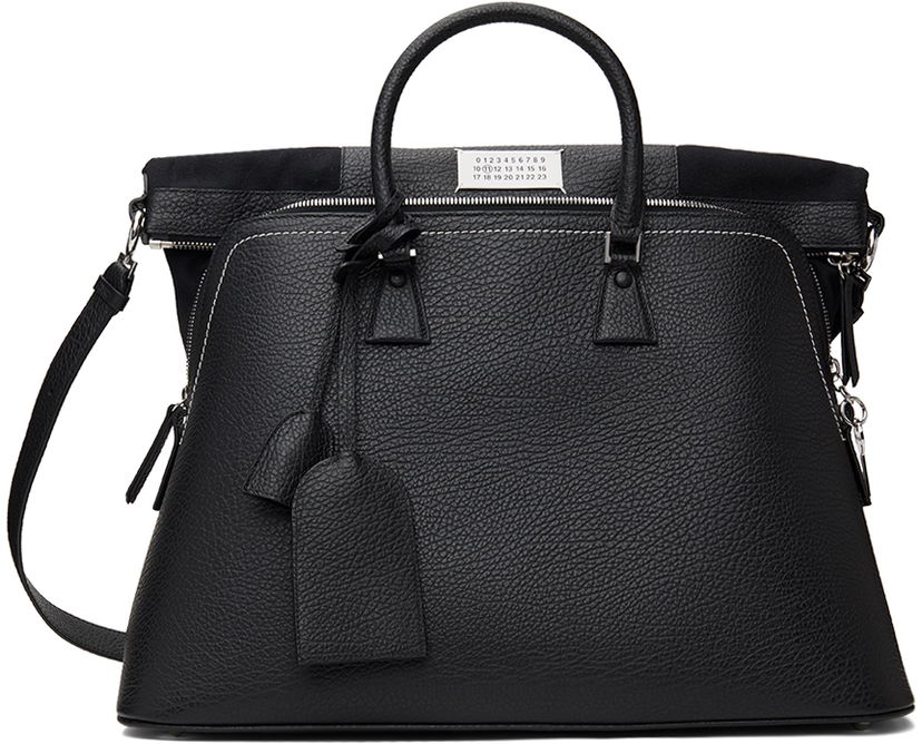 Kangaskassi Maison Margiela 5AC Classique XL Tote Bag Musta | SB1WG0001 P4455