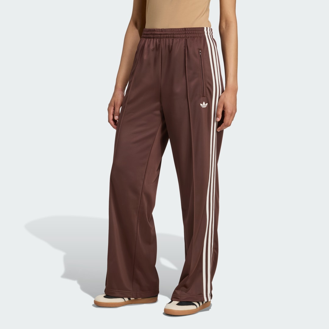 Verryttelyhousut adidas Performance Adicolor Classic Firebird Loose Track Pants Ruskea | KD2526, 0