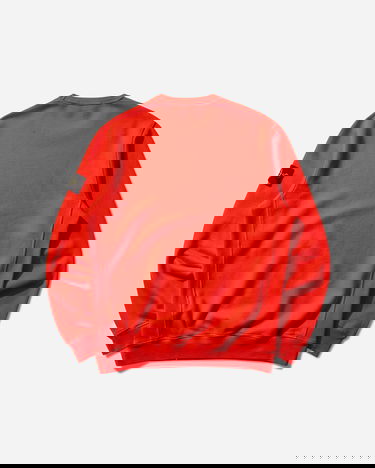 Huppari Stone Island Garment Dyed Crewneck Sweatshirt Punainen | K2S15-6100028-S0A20 V0018, 0