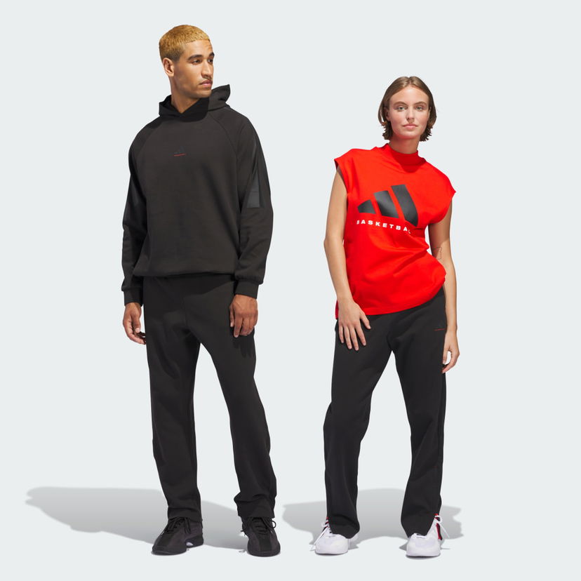 Huppari adidas Performance Spacer Basketball Pants Musta | IW5656