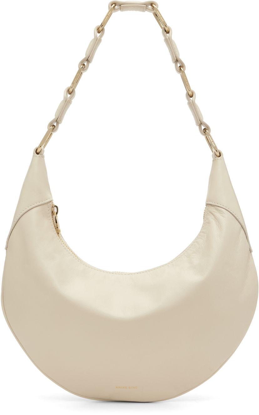 Käsilaukku Anine Bing Anine Bing Kate Hobo Bag Beige | A-13-10695-IVY17