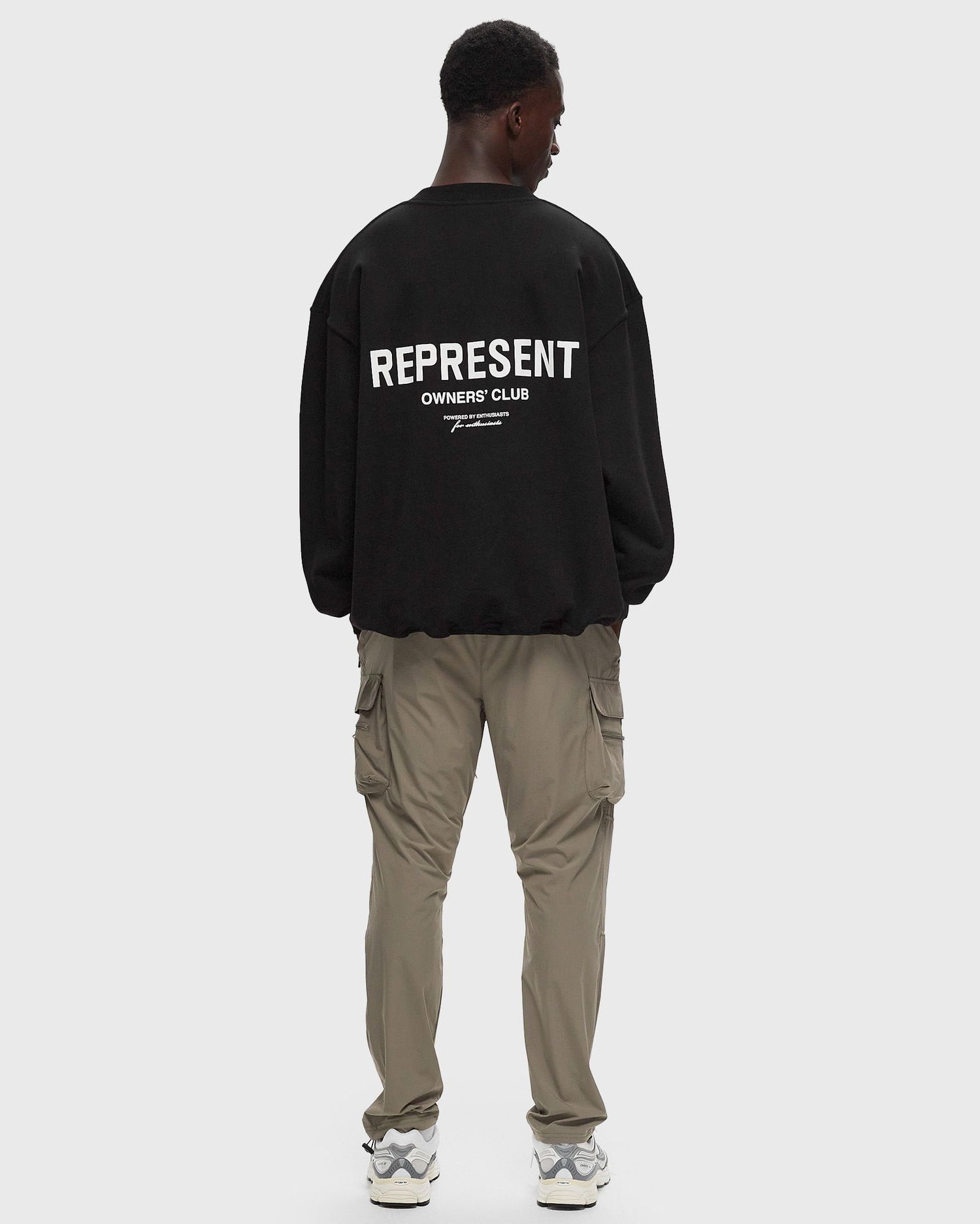 Villapaita Represent Clo REPRESENT OWNERS CLUB SWEATER Musta | OCM41115-001, 1