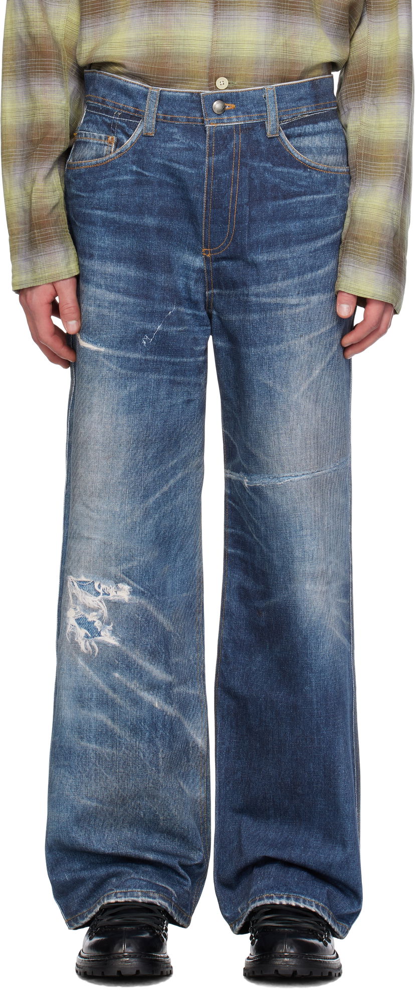 Jeans Andersson Bell Printed Jeans Sininen | apa741u