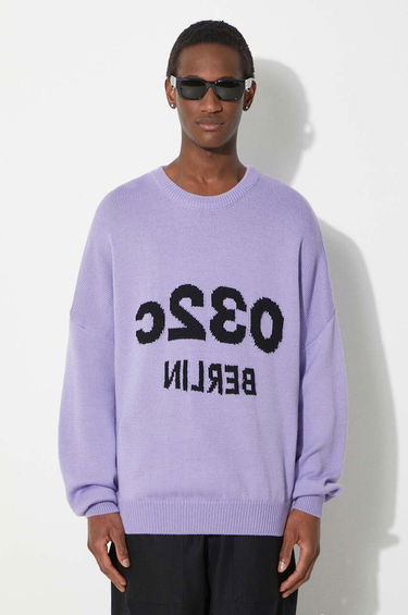 Villapaita 032C Sweater Crewneck Violetti | SS24.K.1011, 0