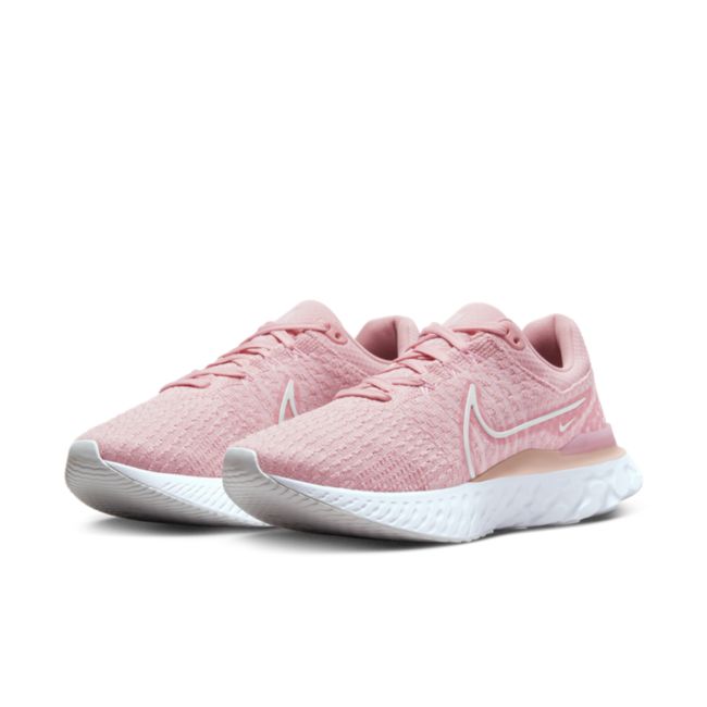 Tennarit ja kengät Nike React Infinity Run Flyknit 3 W Vaaleanpunainen | DD3024-600, 1