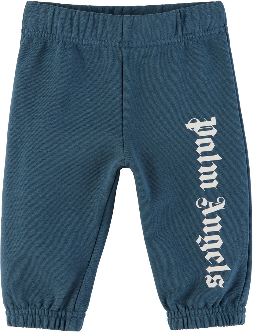 Verryttelyhousut Palm Angels Palm Angels Overlogo Sweatpants Sininen | PBXD001S25FLE0014503
