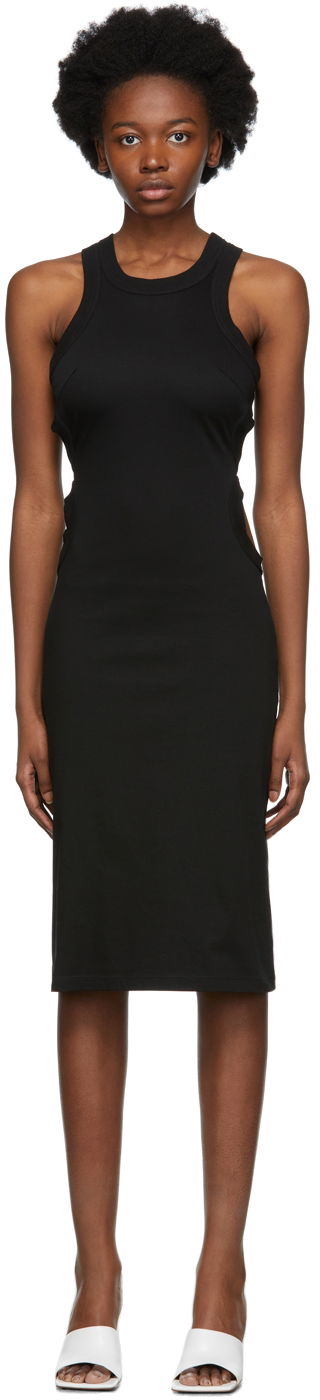 Tankkitoppi Dion Lee Jersey Tank Dress Musta | A9816R22