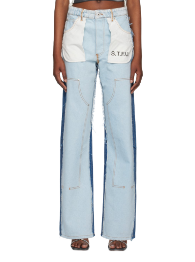 Jeans HERON PRESTON Washed Insideout Carpenter Jeans Sininen | HWYB007F23DEN0014510