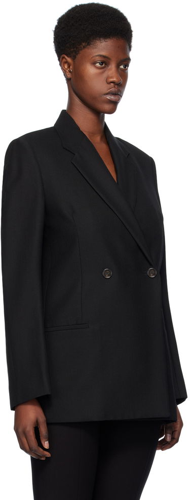 Takki TOTEME TOTEME Double-Breasted Blazer Musta | 233-3002-246, 1