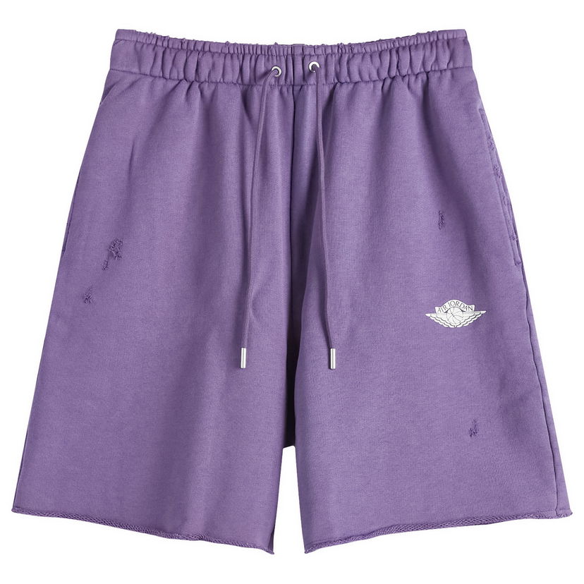 Shortsit Jordan Rare Air Pullover Fleece Shorts, Size Small Violetti | IF1411-554
