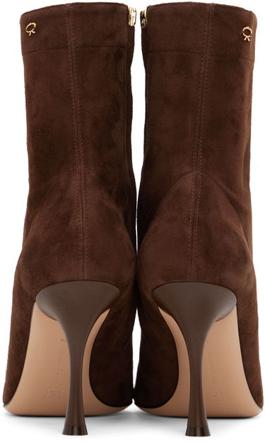 Tennarit ja kengät Gianvito Rossi Suede Pointed Toe Boots Ruskea | G73173.85LAC.CSF, 1