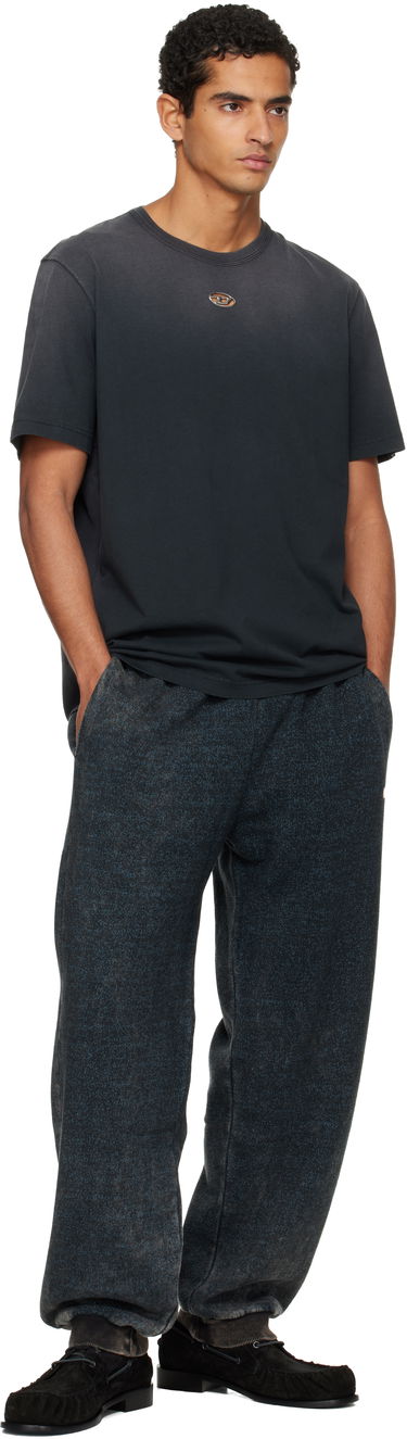 Verryttelyhousut Diesel Heathered P-Marky-Cuff Sweatpants Harmaa | A18652-0AGBZ-9XXA, 3