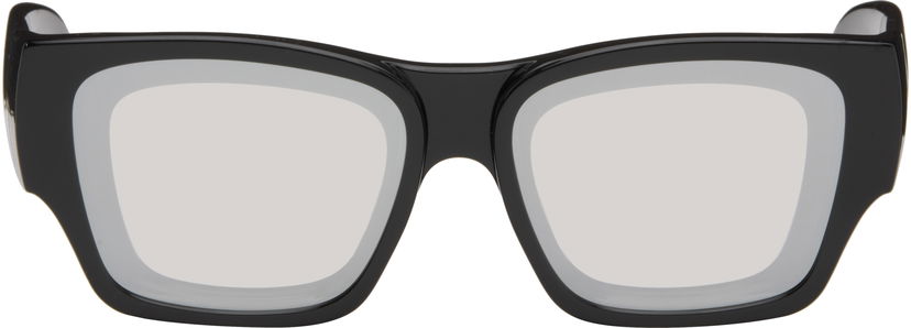 Aurinkolasit Loewe Paula's Ibiza Goggle Rectangle Sunglasses Musta | LW40172UW5601C 192337236143