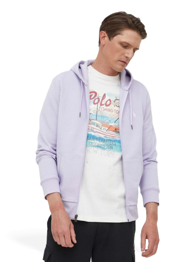 Huppari Polo by Ralph Lauren Polo-Pony Zipped Sweatshirt Violetti | 710881517