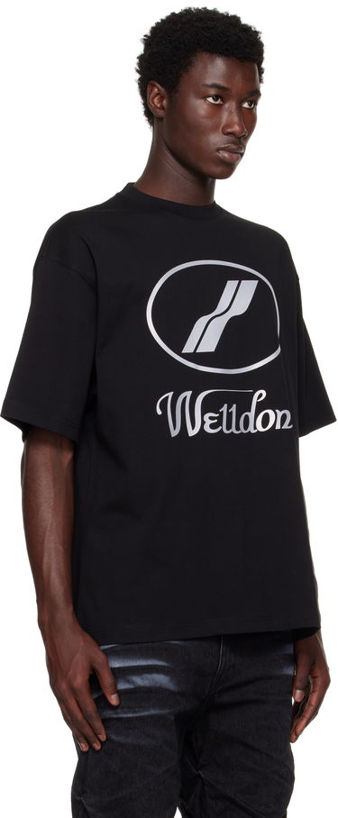 T-paita We11done Printed T-Shirt Musta | WD-TP5-19-930-BK, 4