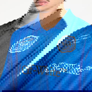 Jersey Off-White Lion Nation Soccer Jersey Sininen | OMAD00CF25JER0044601, 2