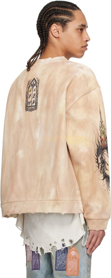 Villapaita Who Decides War Who Decides War Soaring Window Crewneck Sweatshirt Beige | 1110500022SS25, 2