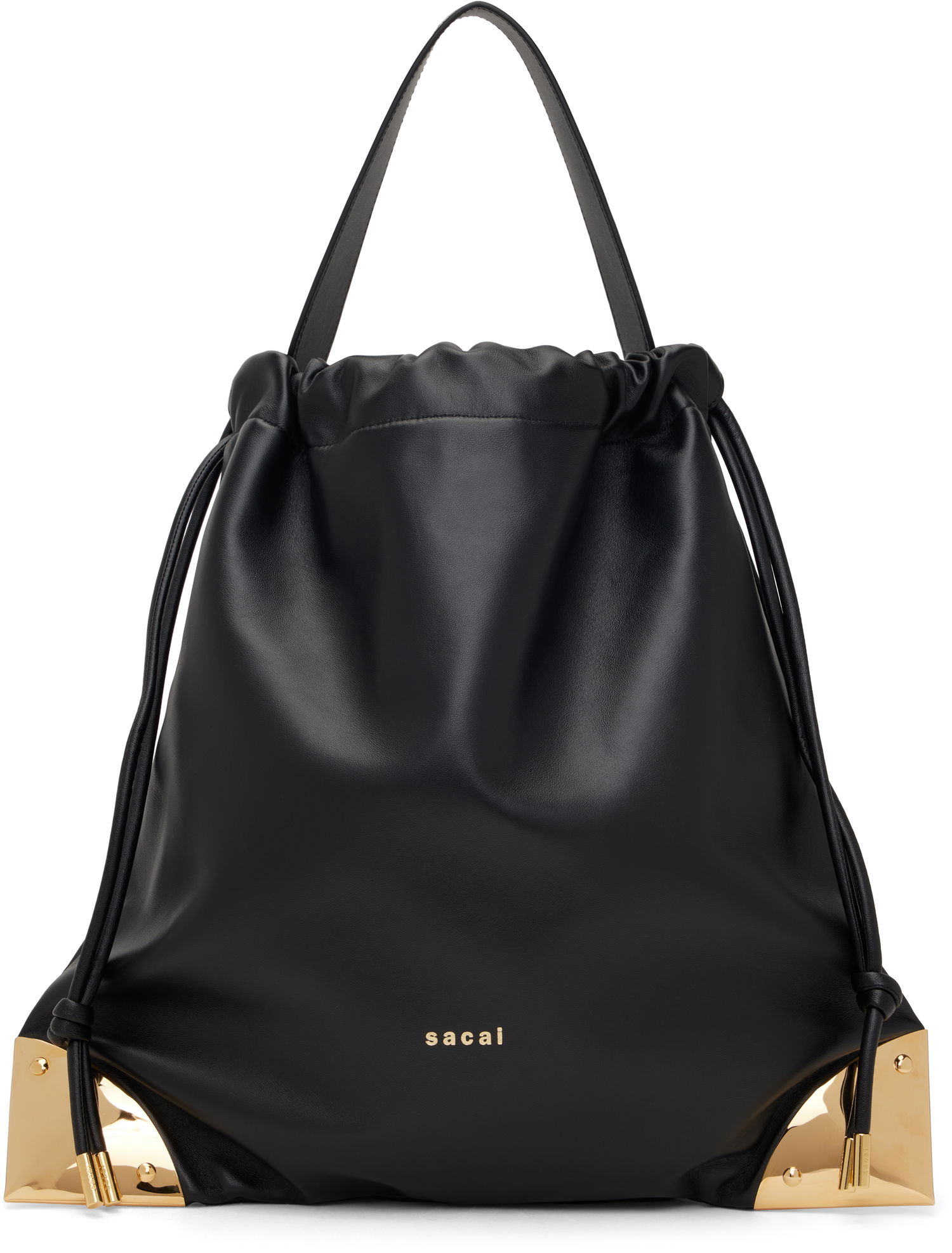 Käsilaukku sacai Drawstring Bag Musta | S127-01, 0