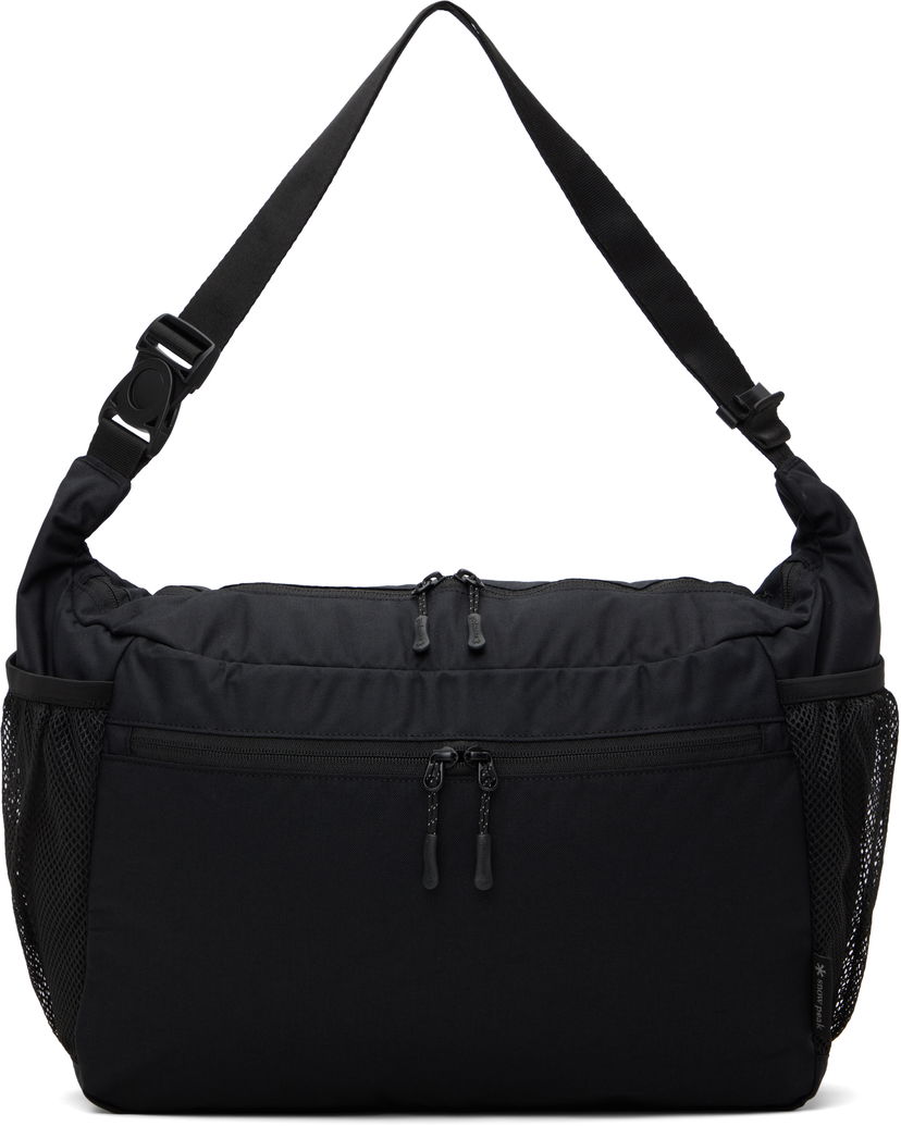Olkalaukku Snow Peak Snow Peak Everyday Use Middle Shoulder Bag Musta | AC-25SU403