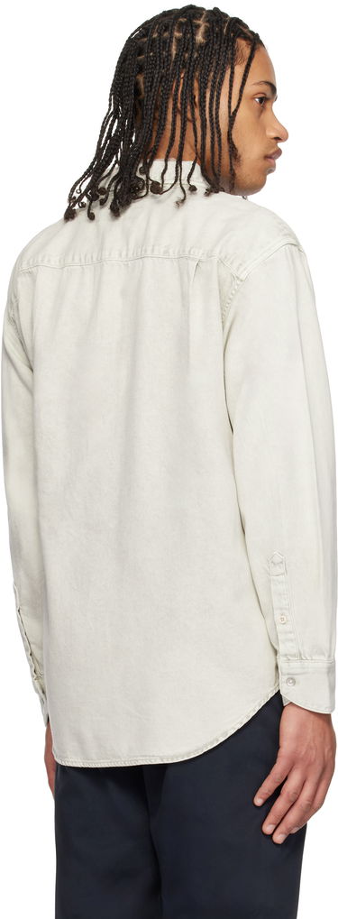 Paita rag & bone Rag & Bone Matthew Denim Shirt Beige | MED24H1438UFCC, 2