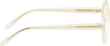 Aurinkolasit Loewe Chunky Rounded Frame Glasses Beige | LW50100UW50032 192337225307, 1