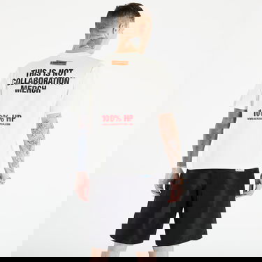 T-paita HERON PRESTON This Is Not Short Sleeve Tee Valkoinen | HMAA032S23JER0090110, 1