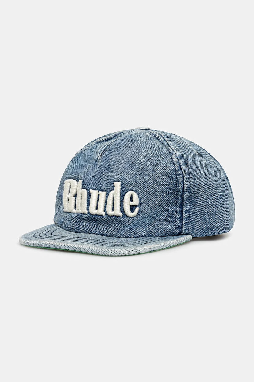 Korkki Rhude RHUDE Denim Baseball Cap Sininen | RHPF25HA01741