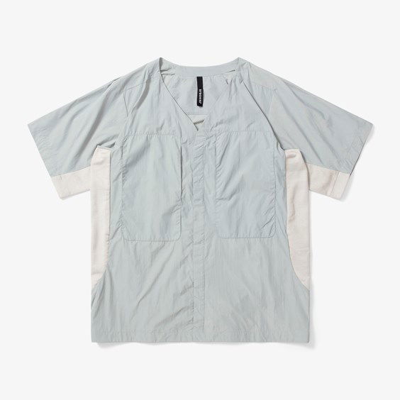 T-paita BYBORRE Button Tee Turkoosi | E10-MA-207-996, 0