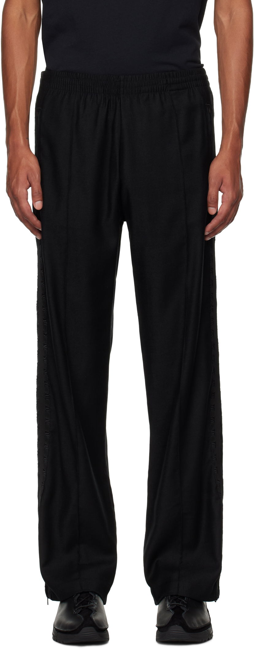 Verryttelyhousut OUR LEGACY Canvas Jersey Track Pants Musta | M4246TBC