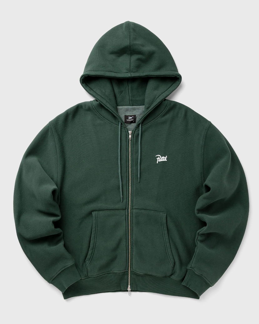 Huppari Patta Classic Zip Up Hooded Sweater Vihreä | POC-AW25-2050-331-0009-201
