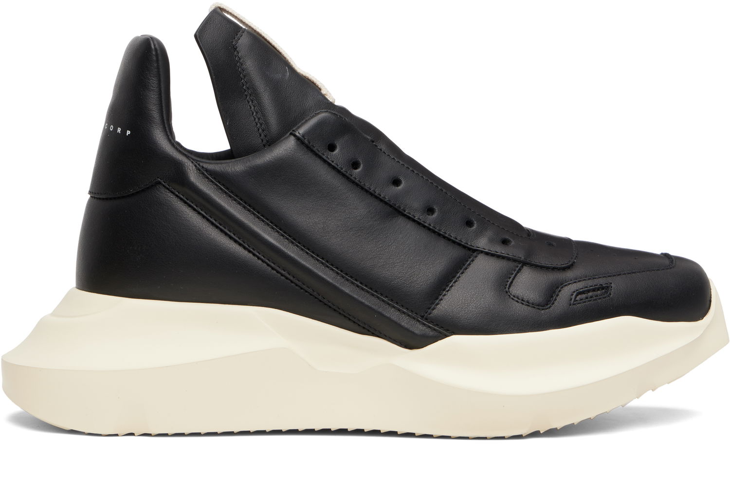 Tennarit ja kengät Rick Owens Rick Owens Concordians Geth Runner Musta | RU02E1814 LCOEP7, 0