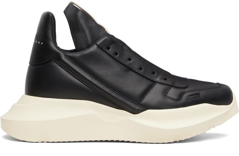 Tennarit ja kengät Rick Owens Rick Owens Concordians Geth Runner Musta | RU02E1814 LCOEP7