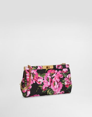 Käsilaukku Dolce & Gabbana Dolce & Gabbana Marlene Floral Print Clutch Musta | BB7672A6N03HN5KR, 2