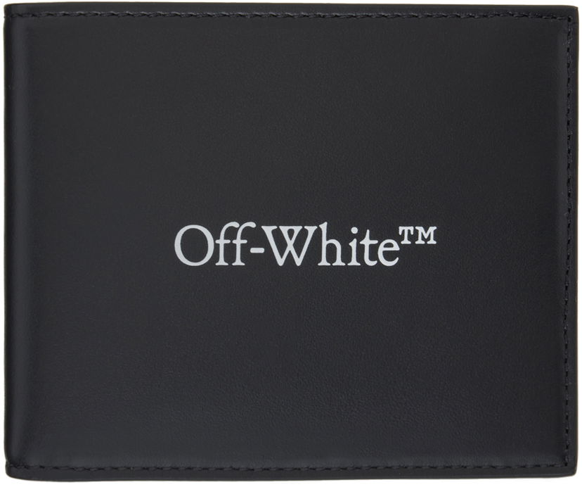 Lompakko Off-White Black Bookish Wallet Musta | OMNC085C99LEA0011001