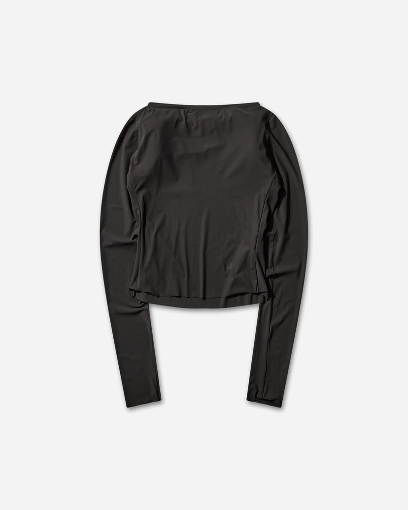 Paita Ottolinger Sculpted Donut Longsleeve Top Musta | 10210730301 2