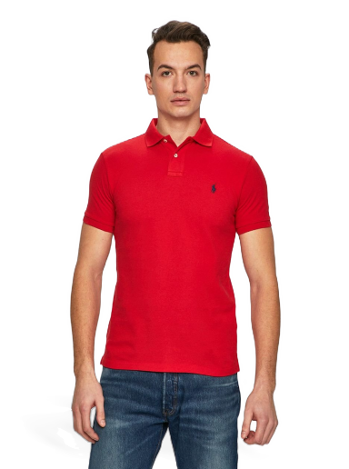 Poolopaita Polo by Ralph Lauren Slim Fit Polo Punainen | 710548797005